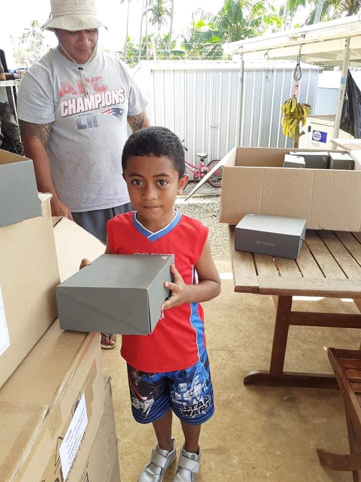 Shoes for the Pacific Islands