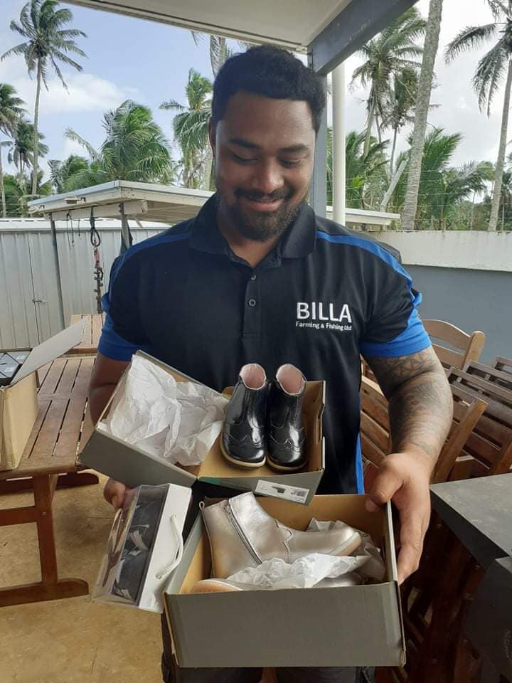 Shoes for the Pacific Islands