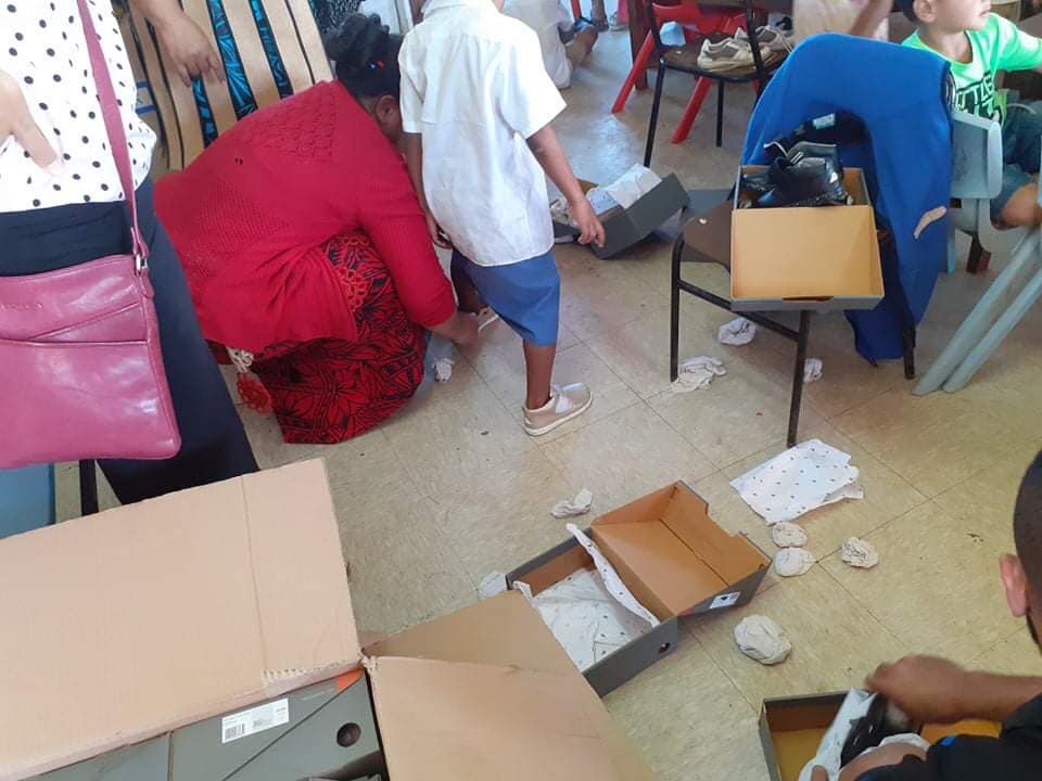 Shoes for the Pacific Islands