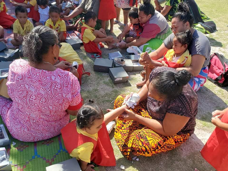 Shoes for the Pacific Islands